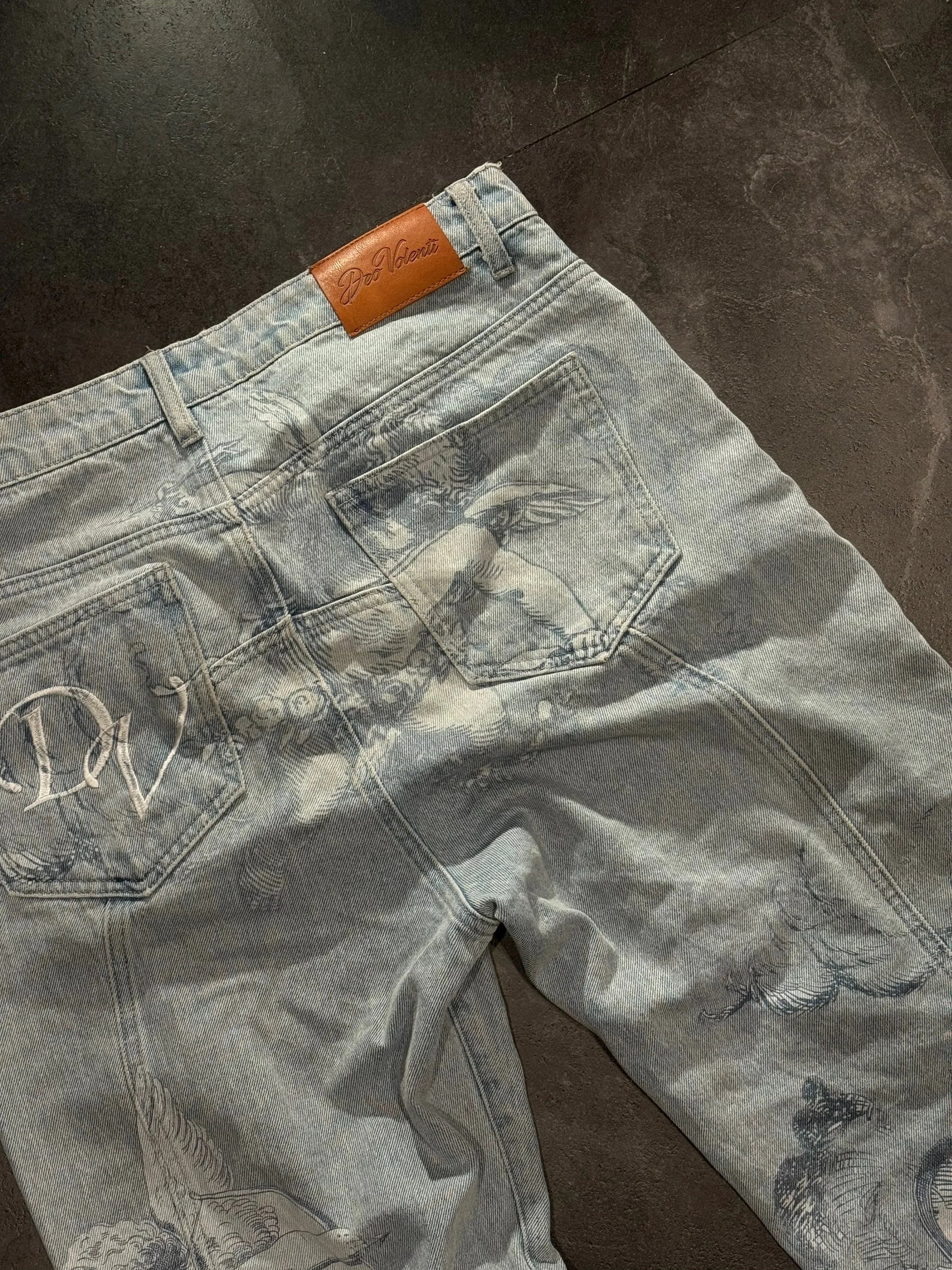 Men’s American Retro Straight Jeans