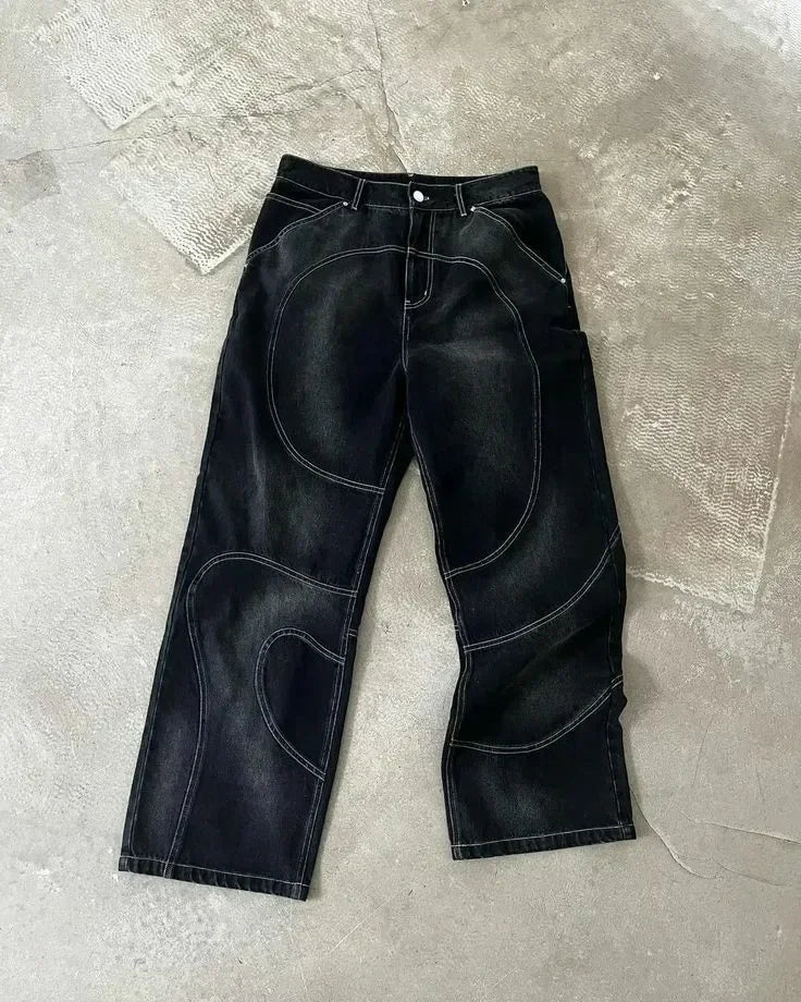 Men’s Gothic Cotton Jeans/Jacket
