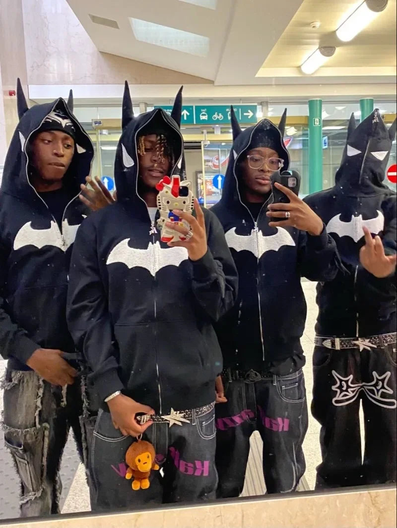 Men’s Floral Y2K Hoodie