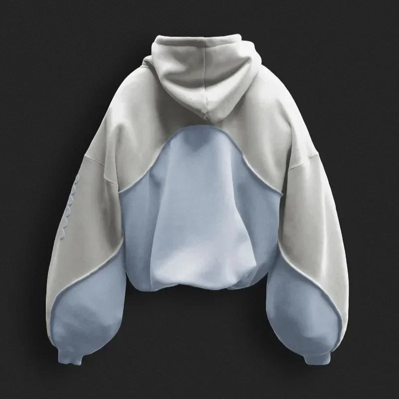 Women’s Casual Patchwork Letter Sweatshirt