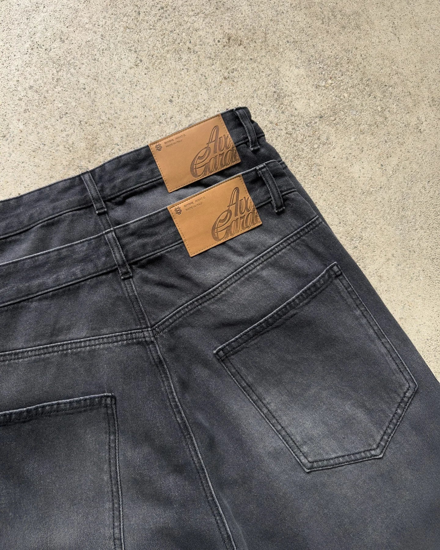 Men’s Gothic Wide Leg Jeans