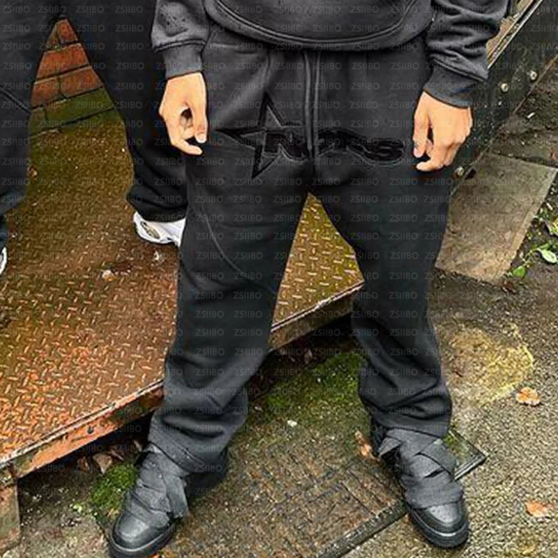 Embroidered Jogging Set