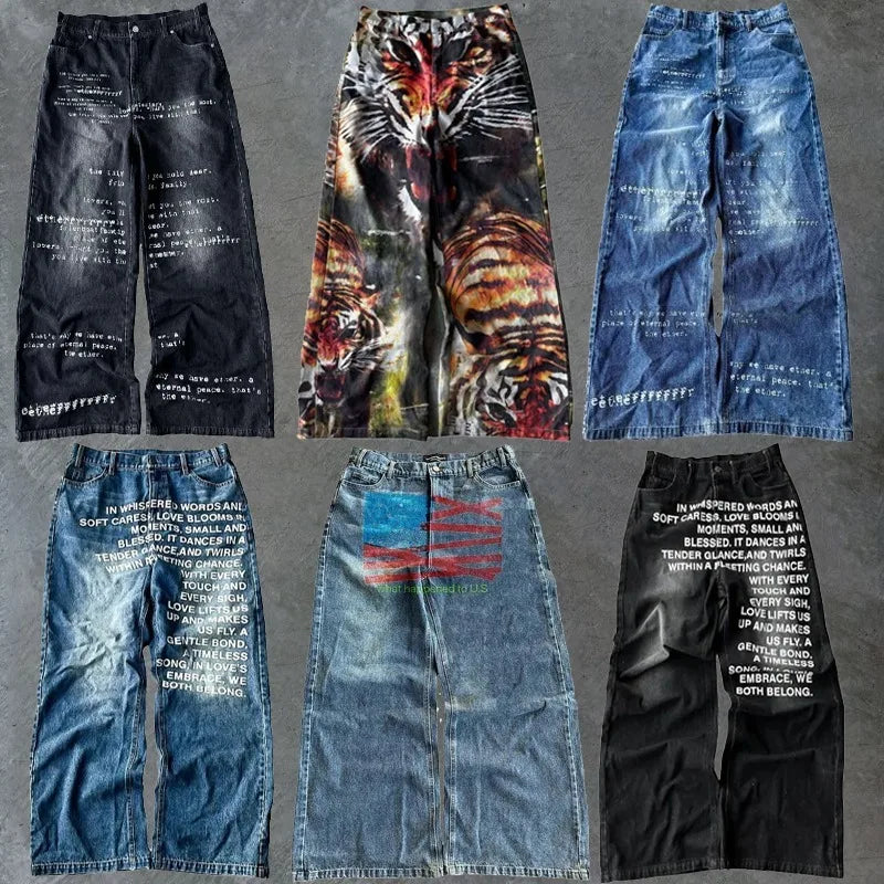 Men’s Wide Leg Jeans