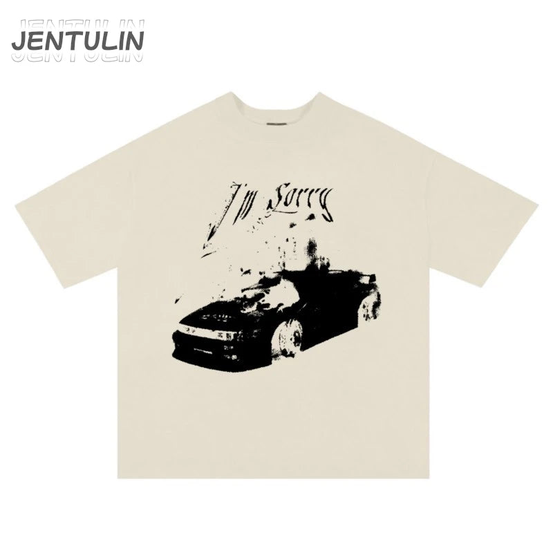 Letter Car Graphic Tee