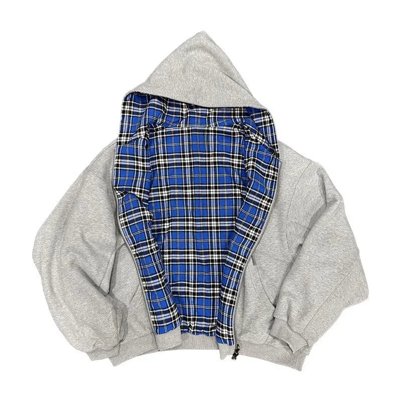 Men’s Patchwork Casual Hoodie