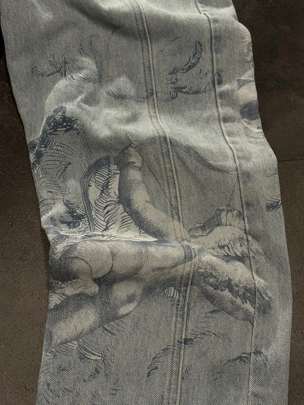 Men’s American Retro Straight Jeans