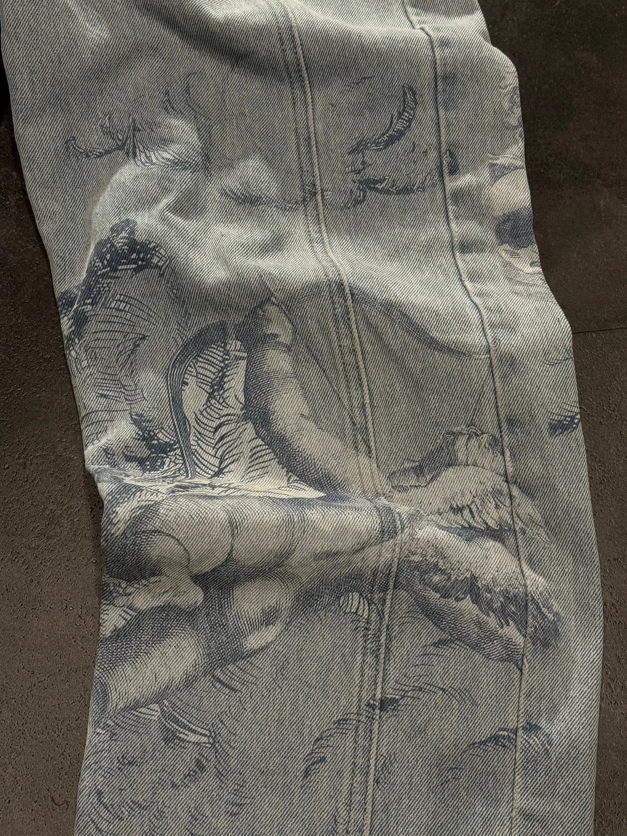 Men’s American Retro Straight Jeans