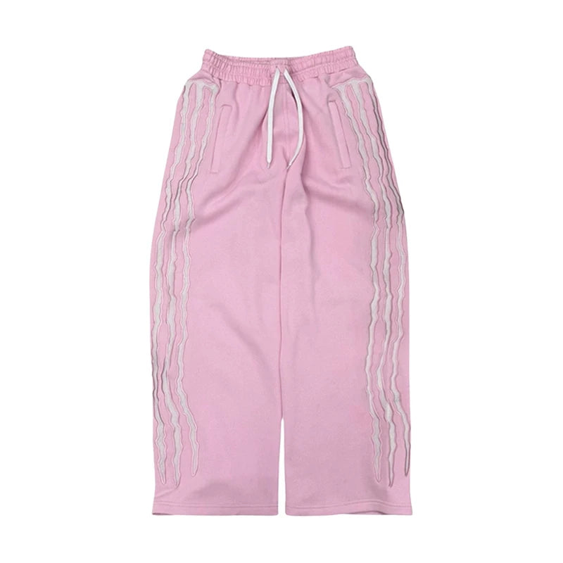 Men’s Striped Hip Hop Outerwear