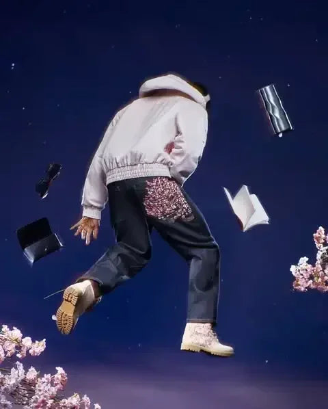 Men’s Gothic Wide Leg Jeans