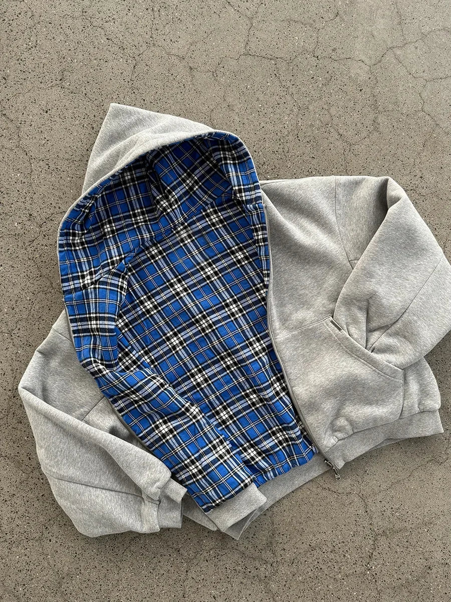 Men’s Patchwork Casual Hoodie