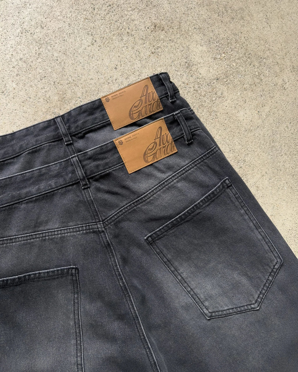 Men’s Gothic Wide Leg Jeans