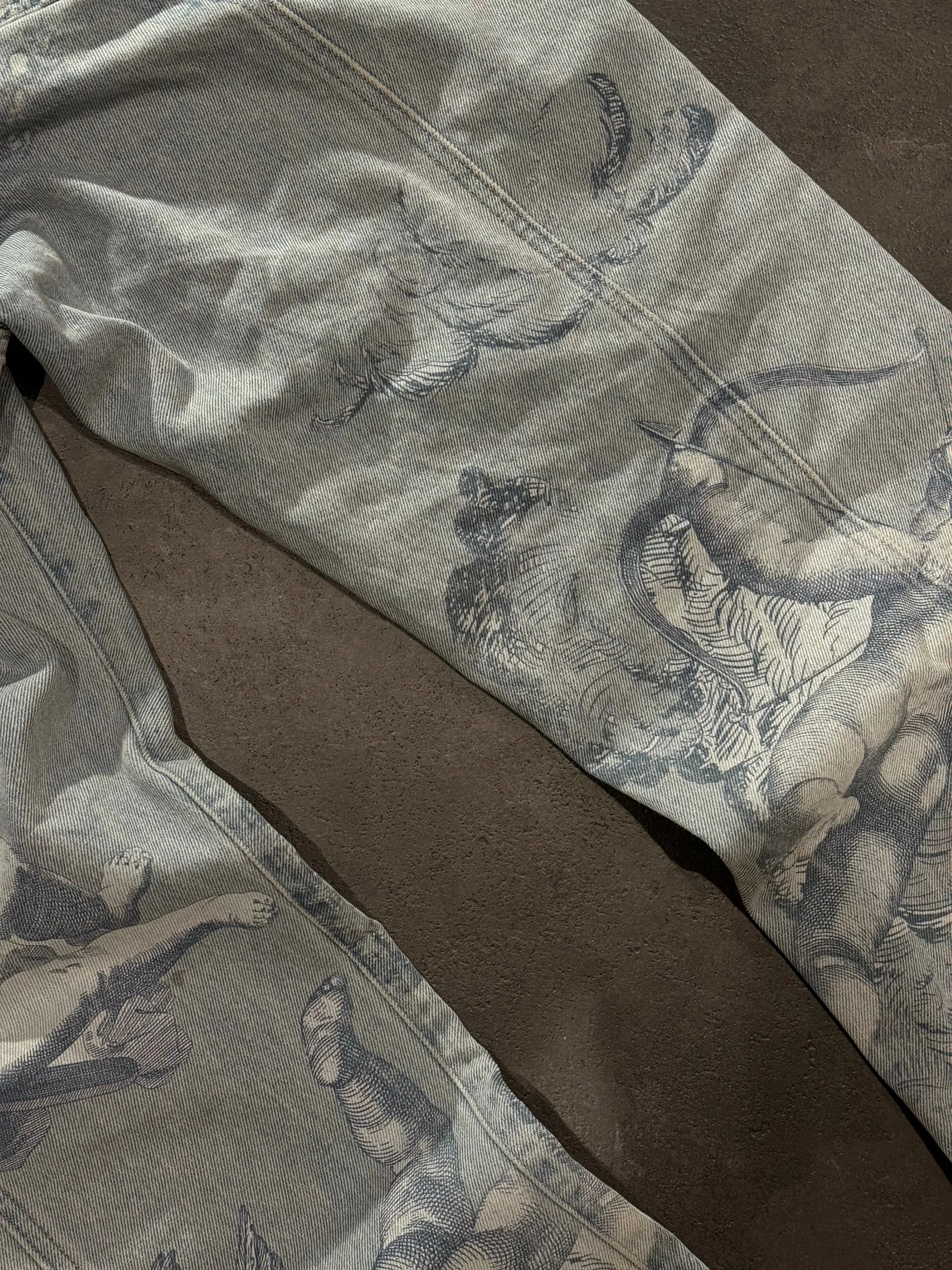 Men’s American Retro Straight Jeans