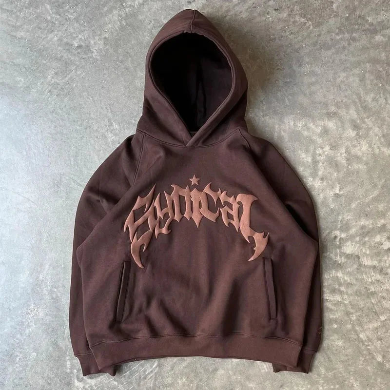 Women hoodie embroided logo