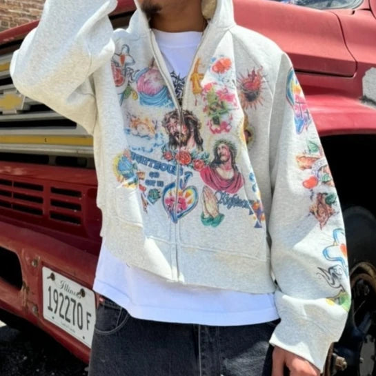 Men’s Casual Solid Hooded Hoodie