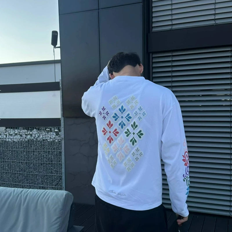 Men’s Vintage O‑Neck Cotton Tee