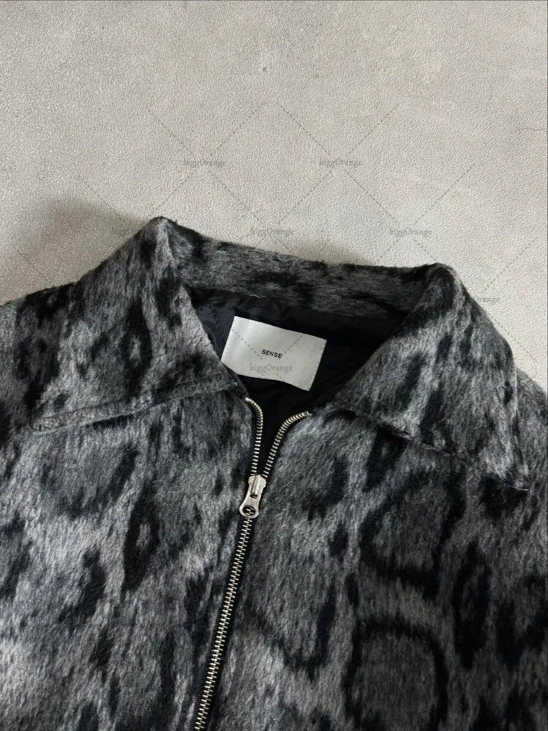 Men’s Leopard Print Jacket