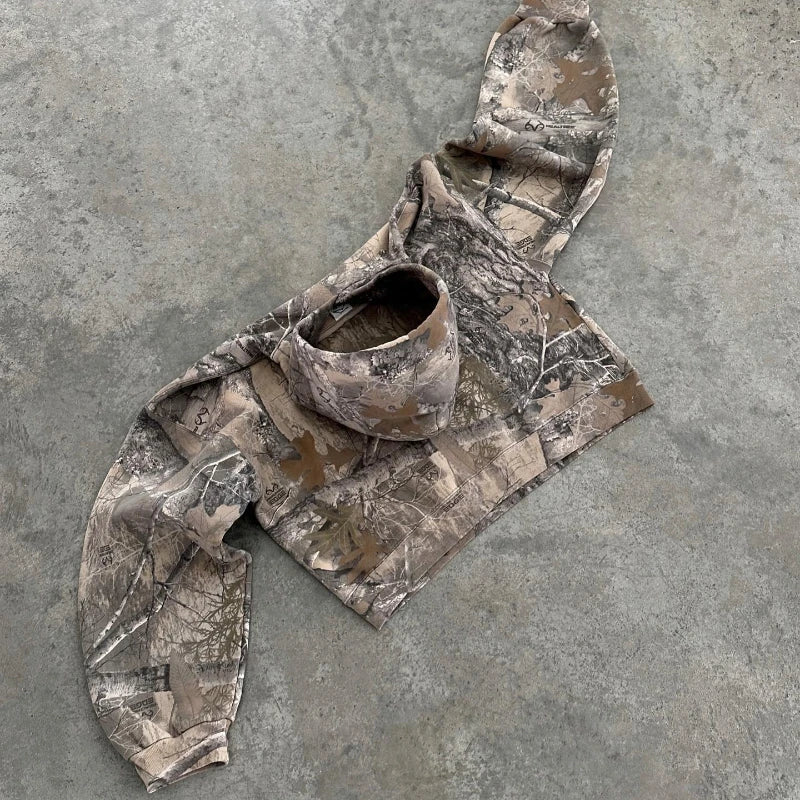 Men Camo Hoodie with or without zipper