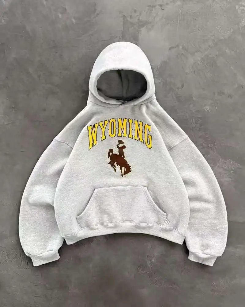 Men’s Casual Printed Hoodie