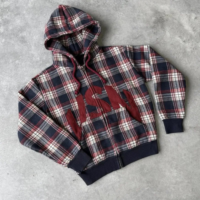 Men’s Striped Casual Hoodie
