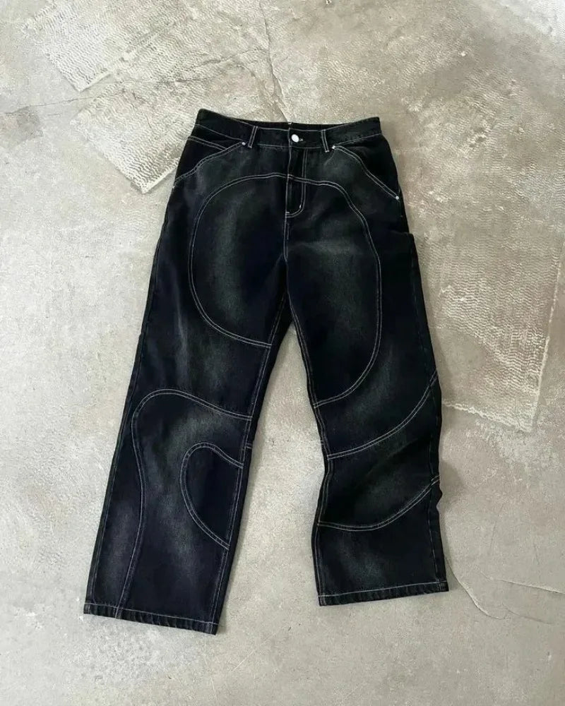 Men’s Gothic Cotton Jeans/Jacket