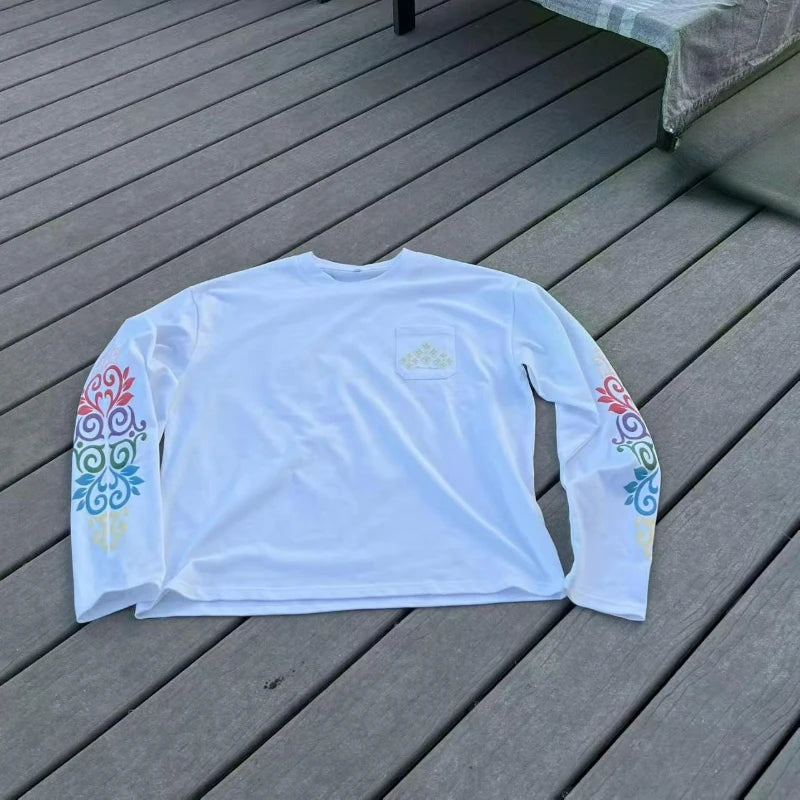 Men’s Vintage O‑Neck Cotton Tee