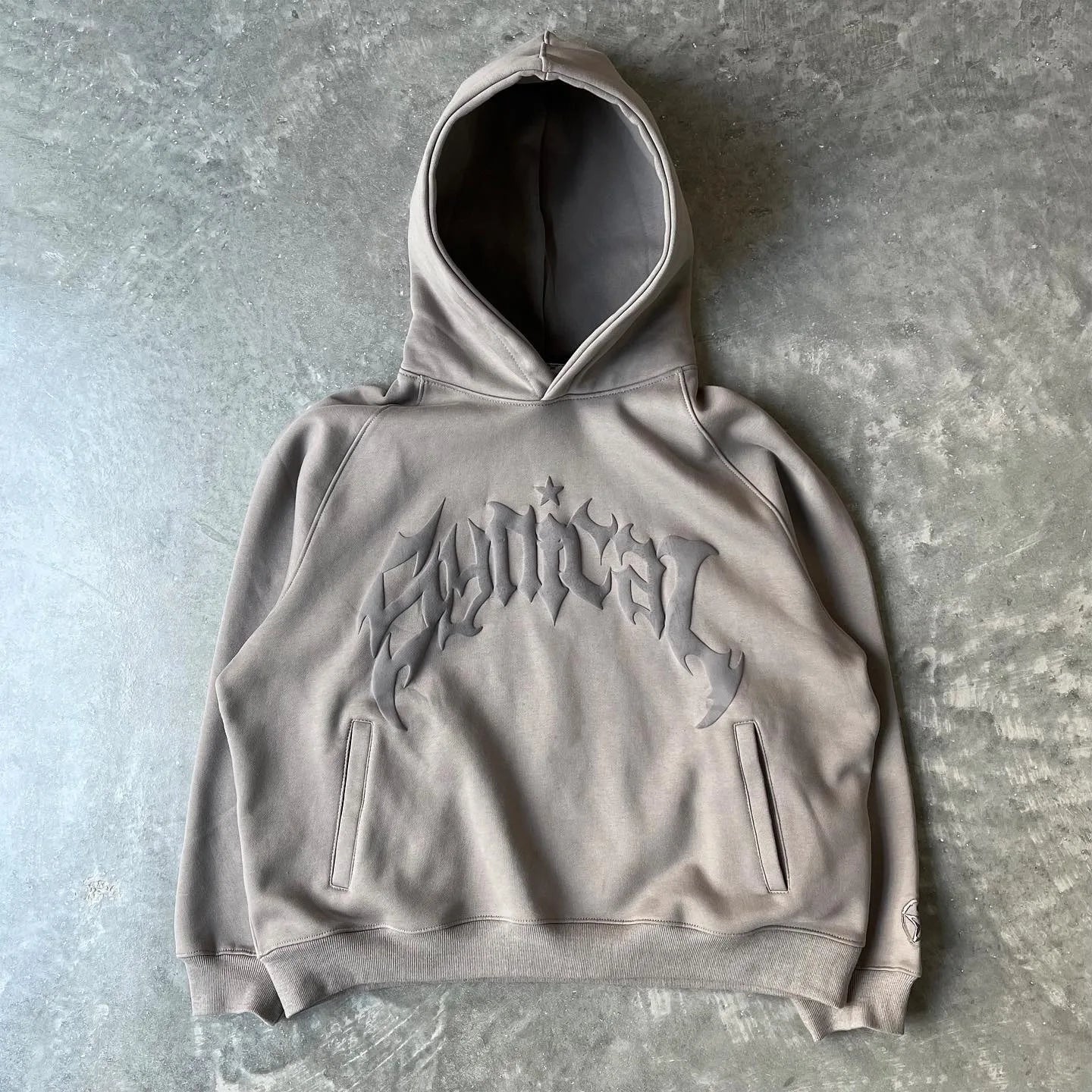 Women hoodie embroided logo