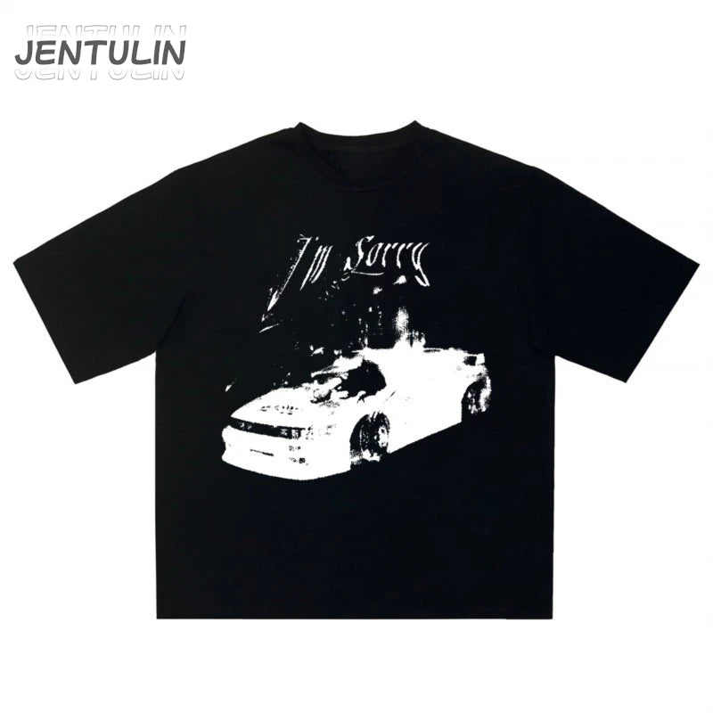 Letter Car Graphic Tee
