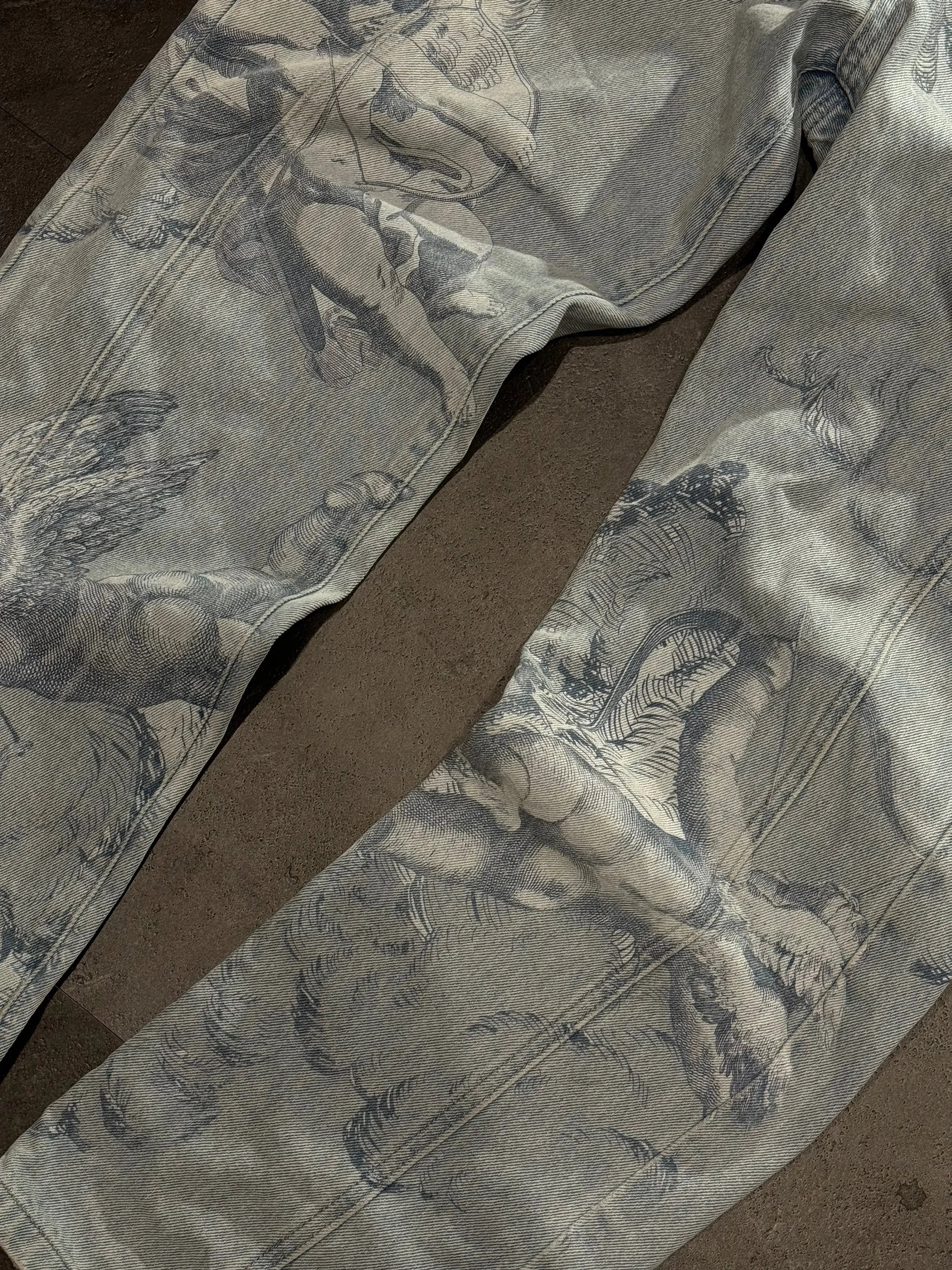 Men’s American Retro Straight Jeans