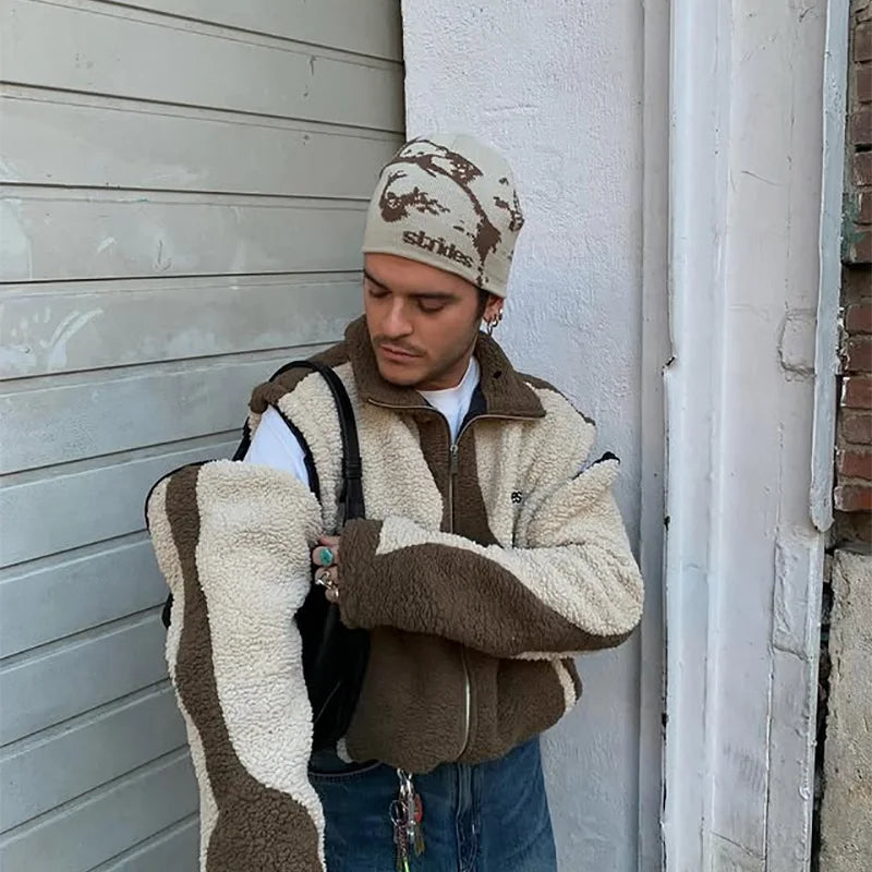 Unisex Casual Letter Knit Beanie