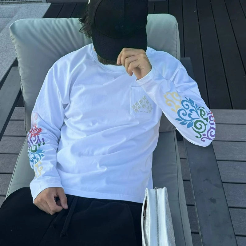 Men’s Vintage O‑Neck Cotton Tee