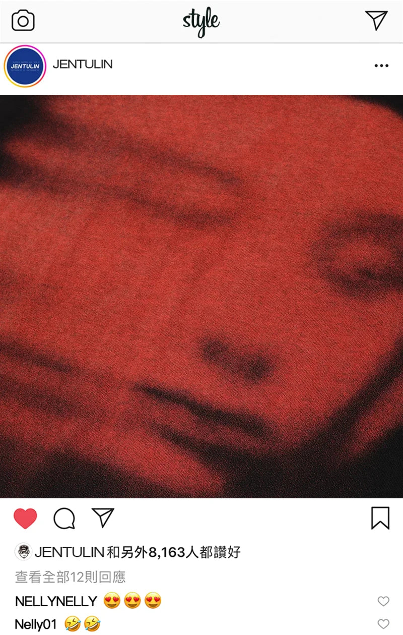 Men’s Gothic Art Illusion Graphic Tee