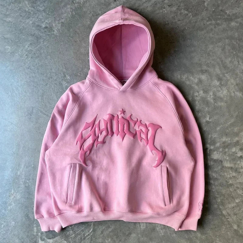 Women hoodie embroided logo