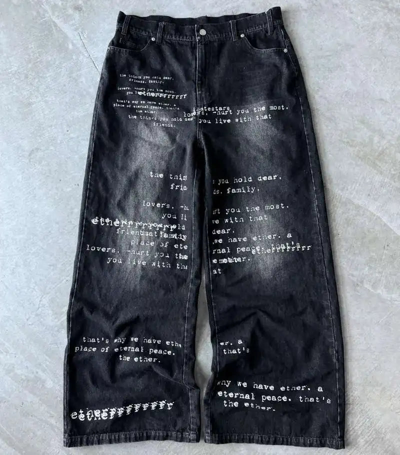 Men’s Wide Leg Jeans