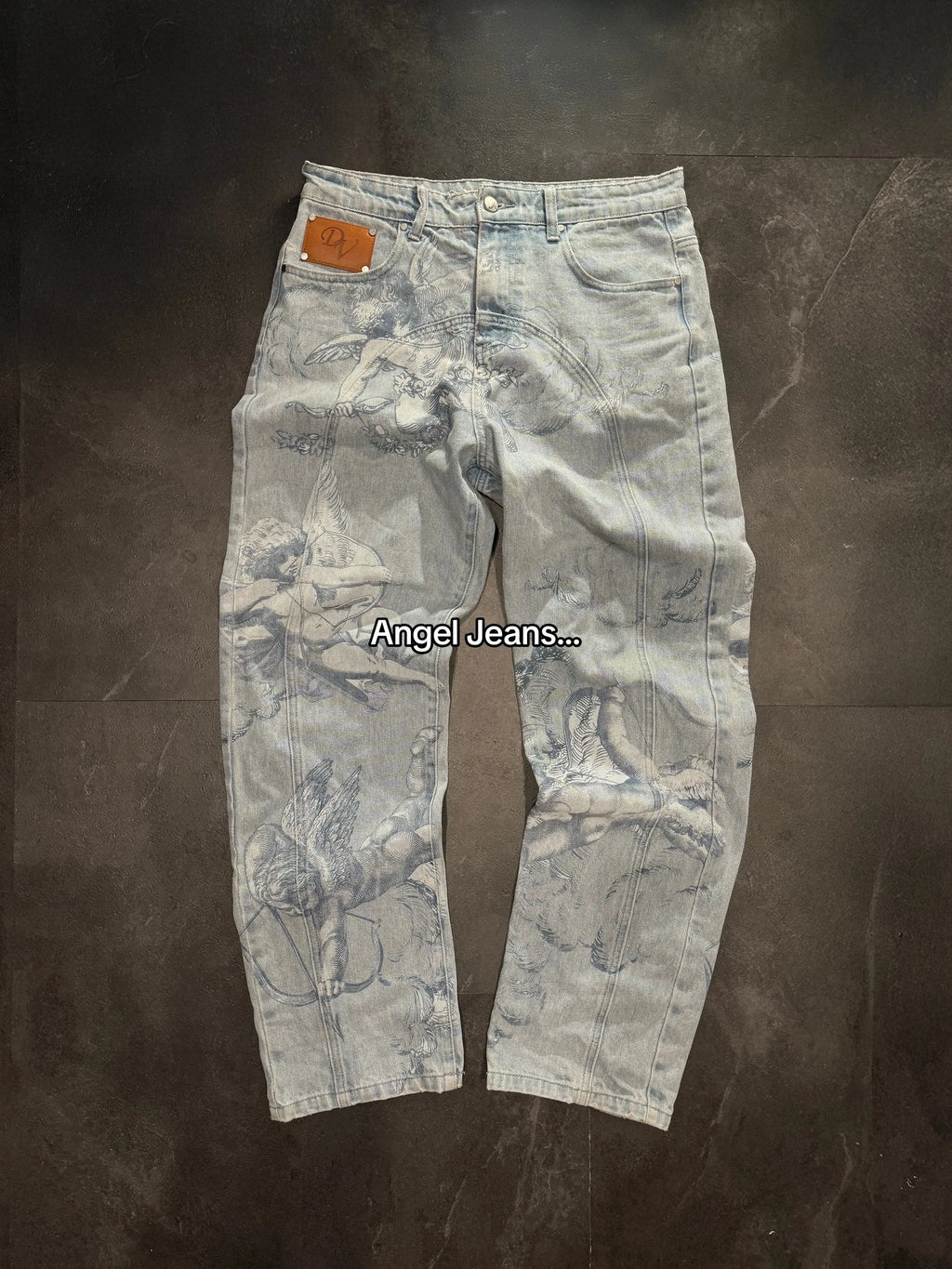 Men’s American Retro Straight Jeans